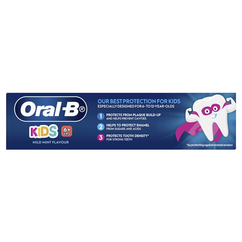 Oral-B Kids Toothpaste Early Cavity Defence 6+ Yrs - 92g