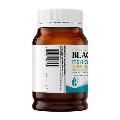 Blackmores Omega-3 Odourless Fish Oil 1000mg, 200 Capsules