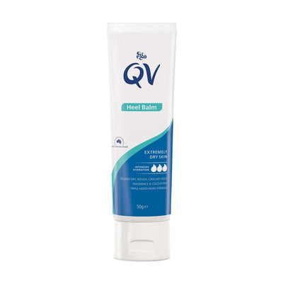 QV Moisturizing Heel Balm 50g – Urea & Lanolin Free for Dry, Cracked Feet