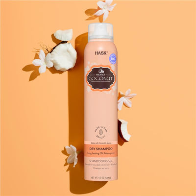 Hask Exotics Coconut Dry Shampoo 122g - Refresh Your Hair Instantly