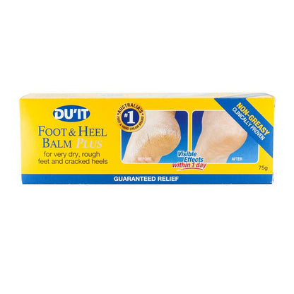 DU'IT Foot & Heel Balm Plus 20g with 25% Urea for Cracked Heels