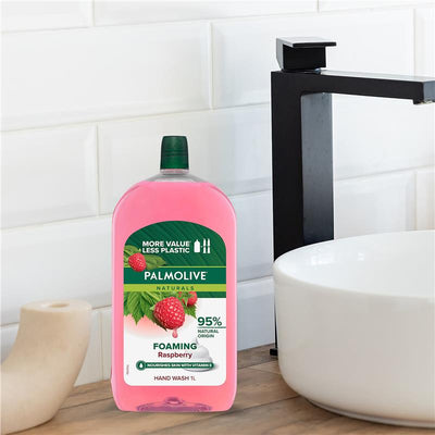Palmolive Foaming Nourishing Hand Wash Raspberry Refill - 1L
