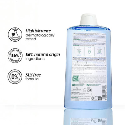 Klorane Volumising Shampoo with Organic Flax 400ml - Boost Volume for Fine Hair