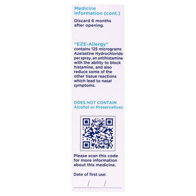 Eze Allergy Nasal Spray - 10ml