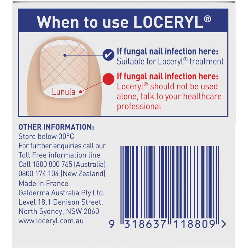 Loceryl Nail Lacquer Kit for Fungal Nail Infections - 5mL-Auzzi Store