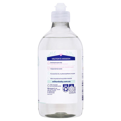 Milton Baby Bottle Cleaner - 500ml Plant-Based Formula