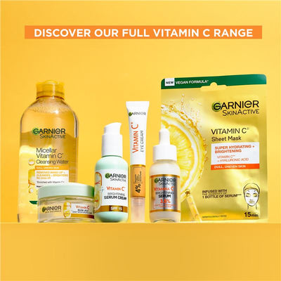 Garnier Skin Active Foaming Vitamin C Face Wash - 100ml
