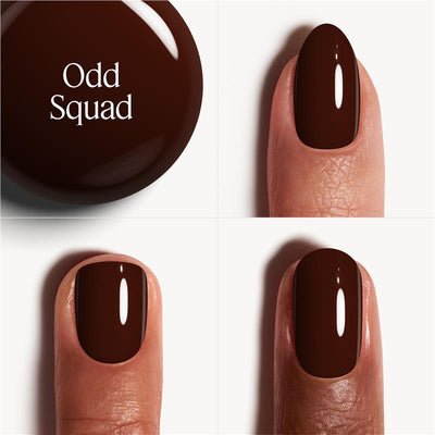 Essie Nail Polish 953 Odd Squad - 13.5ml Rich Coffee Brown Vegan Formula