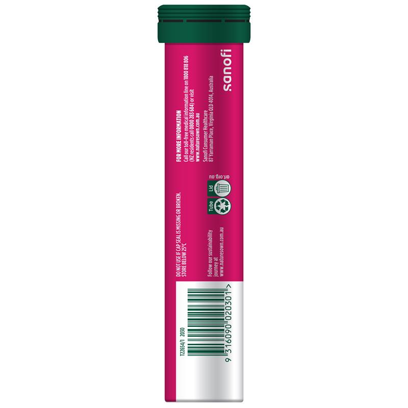 Nature's Own Marine Collagen Skin Support Effervescent Tablets 20