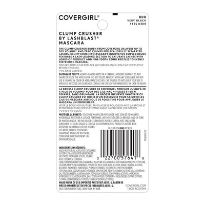 Covergirl Lashblast Clump Crusher Mascara Very Black