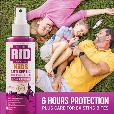 Rid Kids Antiseptic Repellent Pump Spray - 100ml