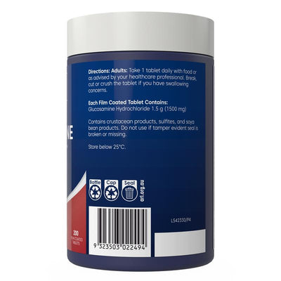 Bioglan Glucosamine 1500mg Joint Health Supplement - 200 Tablets