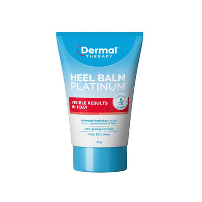 Dermal Therapy Platinum Heel Balm 75g – 30% Urea for Cracked Feet
