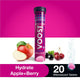 Voost Hydrate Apple + Berry Effervescent Tablets 20 Pack – view 3