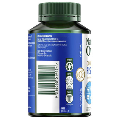 Nature’s Own 4-in-1 Concentrated Fish Oil Omega-3 90 Capsules