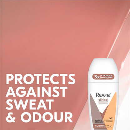 Rexona Women Clinical Protection Roll-On Antiperspirant Summer 50ml