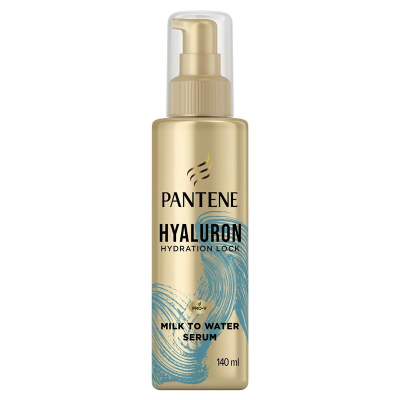 Pantene Miracles Hyaluron Hydration Lock Milk to Water Serum 140ml