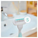 Gillette Venus Deluxe Smooth Sensitive 5-Blade Razor Refills - 4 Pack – view 3