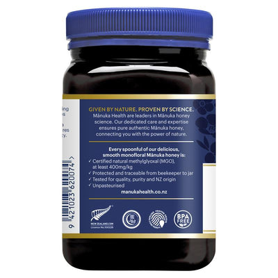 Manuka Health MGO 400+ Manuka Honey 500g