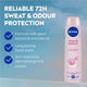 NIVEA Pearl & Beauty 72H Anti-Perspirant Deodorant Aerosol 250ml – view 3
