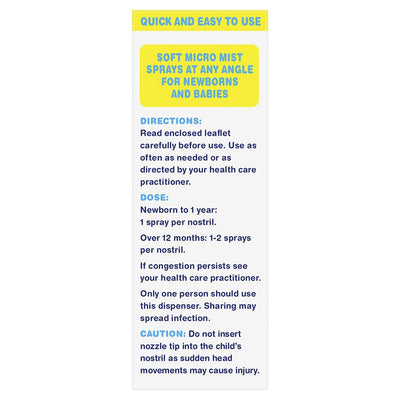 FLO Baby Saline Nasal Spray - 15ml Gentle Relief