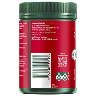 Nature's Own Glucosamine Sulfate 750mg, 400 Tablets for Joint Health
