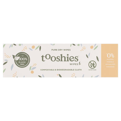Tooshies Dry Wipes - 70 Pack