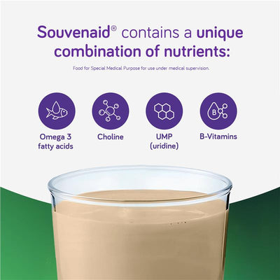 Nutricia Souvenaid Cappuccino Memory Support Drink 125ml 4 Pack