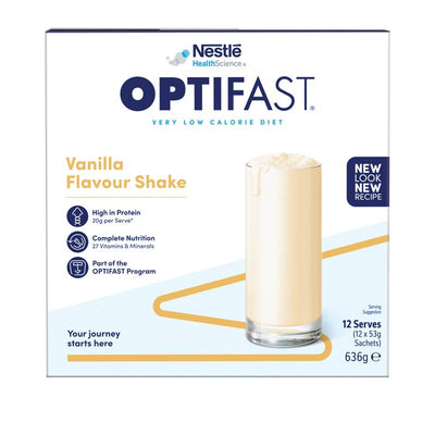 Optifast VLCD Shake Vanilla - 12 x 53g