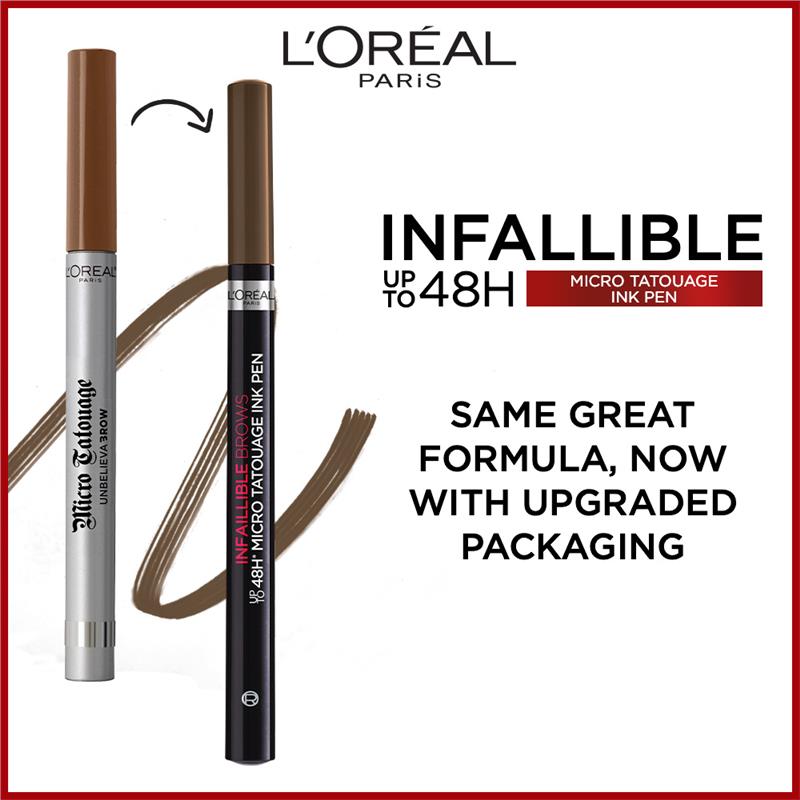 L'Oreal Paris Brow Micro Tattoo 105 Brunette