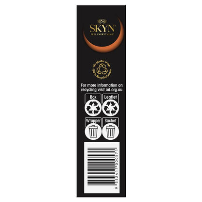 SKYN Large Non-Latex Condoms 10 Pack – Ultra Smooth Polyisoprene