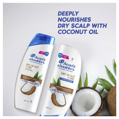 Head & Shoulders Dry Scalp Care Conditioner 400ml - Hydrate and Nourish