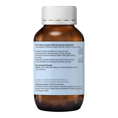 Fusion Stress & Anxiety Support – Ashwagandha KSM-66®, 60 Tablets