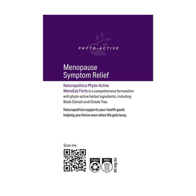 Naturopathica Meno Eze Forte 90 Tablets - Relief for Menopausal Symptoms