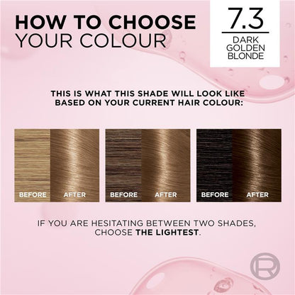 L'Oreal Excellence Creme 7.3 Dark Golden Blonde Hair Colour - 1 Unit - Auzzi Store