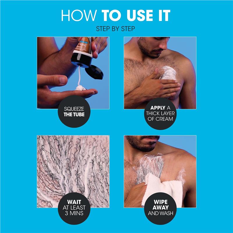 Nad's For Men Hair Removal Cream 200ml - Quick & Painless Solution-Auzzi Store