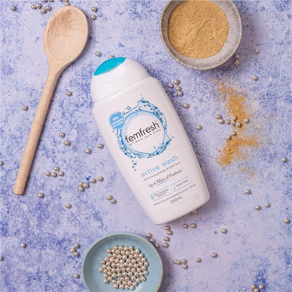 Femfresh Intimate Wash with Ginseng & Silver Ions, 250ml