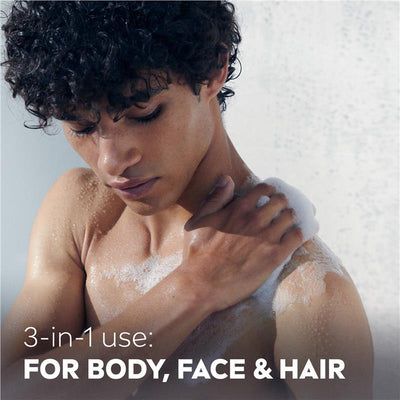 NIVEA MEN Pure Impact 3-in-1 Body Wash & Shampoo 500ml
