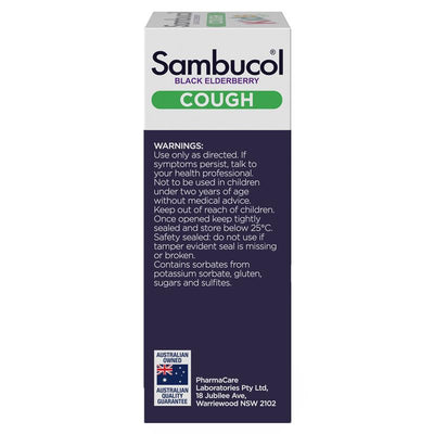 Sambucol Kids Cough Liquid - Black Elderberry 120ml
