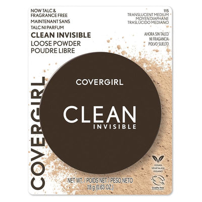 Covergirl Clean Invisible Loose Powder #115 Medium