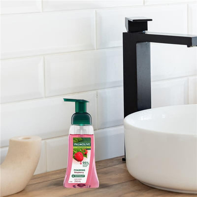 Palmolive Foaming Nourishing Hand Wash Raspberry 250mL - Gentle Clean with Vitamin E