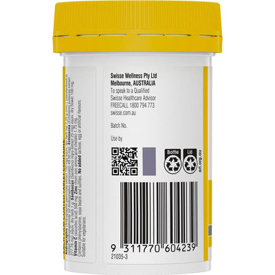 Swisse Immune Support with Andrographis & Vitamin C, 60 Tablets