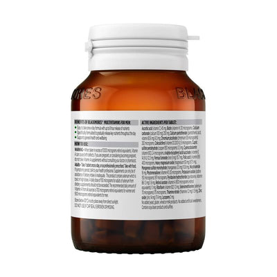 Blackmores Multivitamin for Men - Sustained Release 60 Tablets