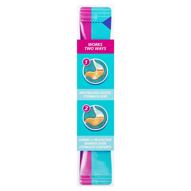 Gaviscon Dual Action Liquid Sachets - Peppermint, 12 Pack - Auzzi Store