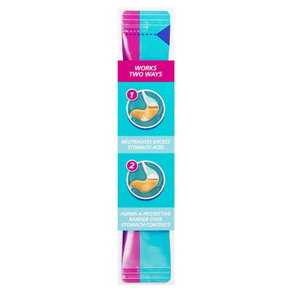 Gaviscon Dual Action Liquid Sachets - Peppermint, 12 Pack - Auzzi Store