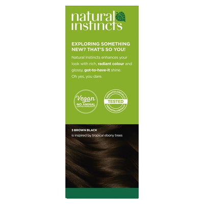Natural Instincts 4 Nutmeg - Dark Brown Semi-Permanent Hair Colour