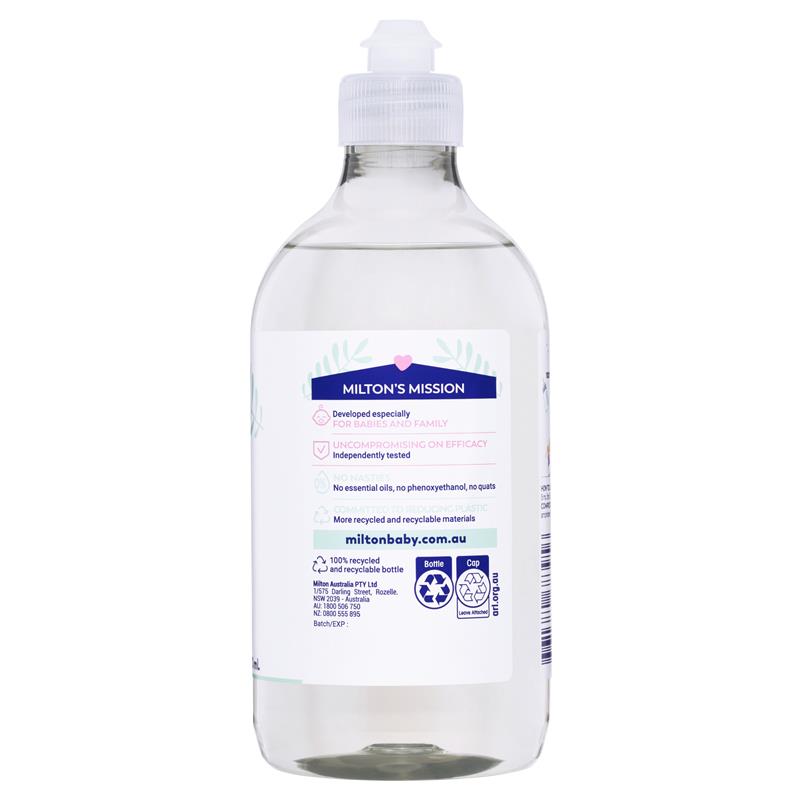 Milton Baby Bottle Cleaner - 500ml Plant-Based Formula-Auzzi Store