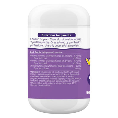 Nature's Way Kids Smart Vita Gummies Sugar Free Sleep & Calm 50 Gummies - Relaxation for Children