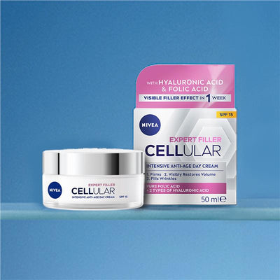 NIVEA Cellular Expert Filler Intensive Anti-Age Day Cream SPF 15 - 50ml