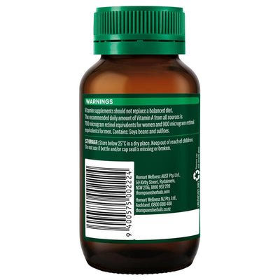 Thompson's Vitamin A 10,000 IU 150 Capsules for Eye, Skin & Immune Health